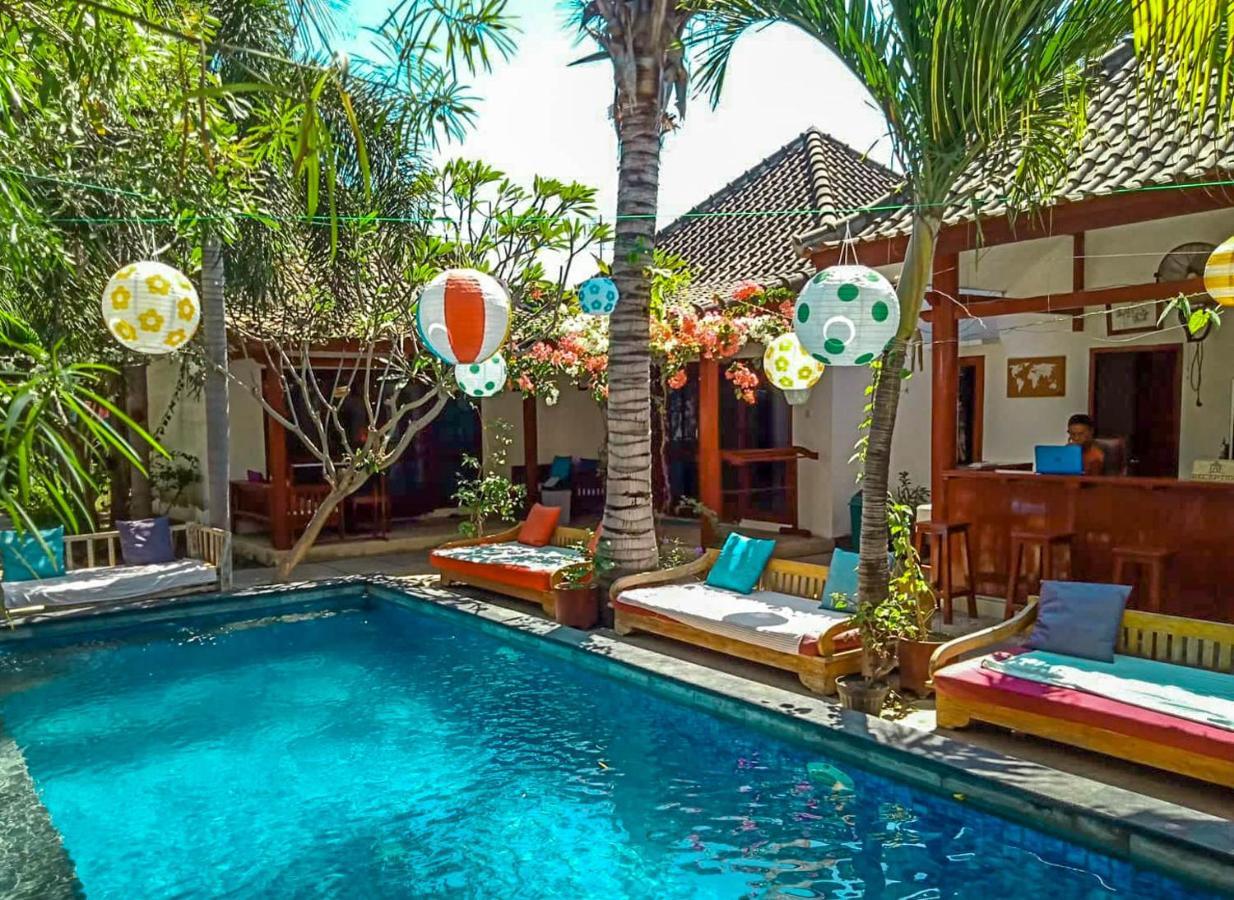 Aaliku Bungalows Gili Trawangan Bagian luar foto