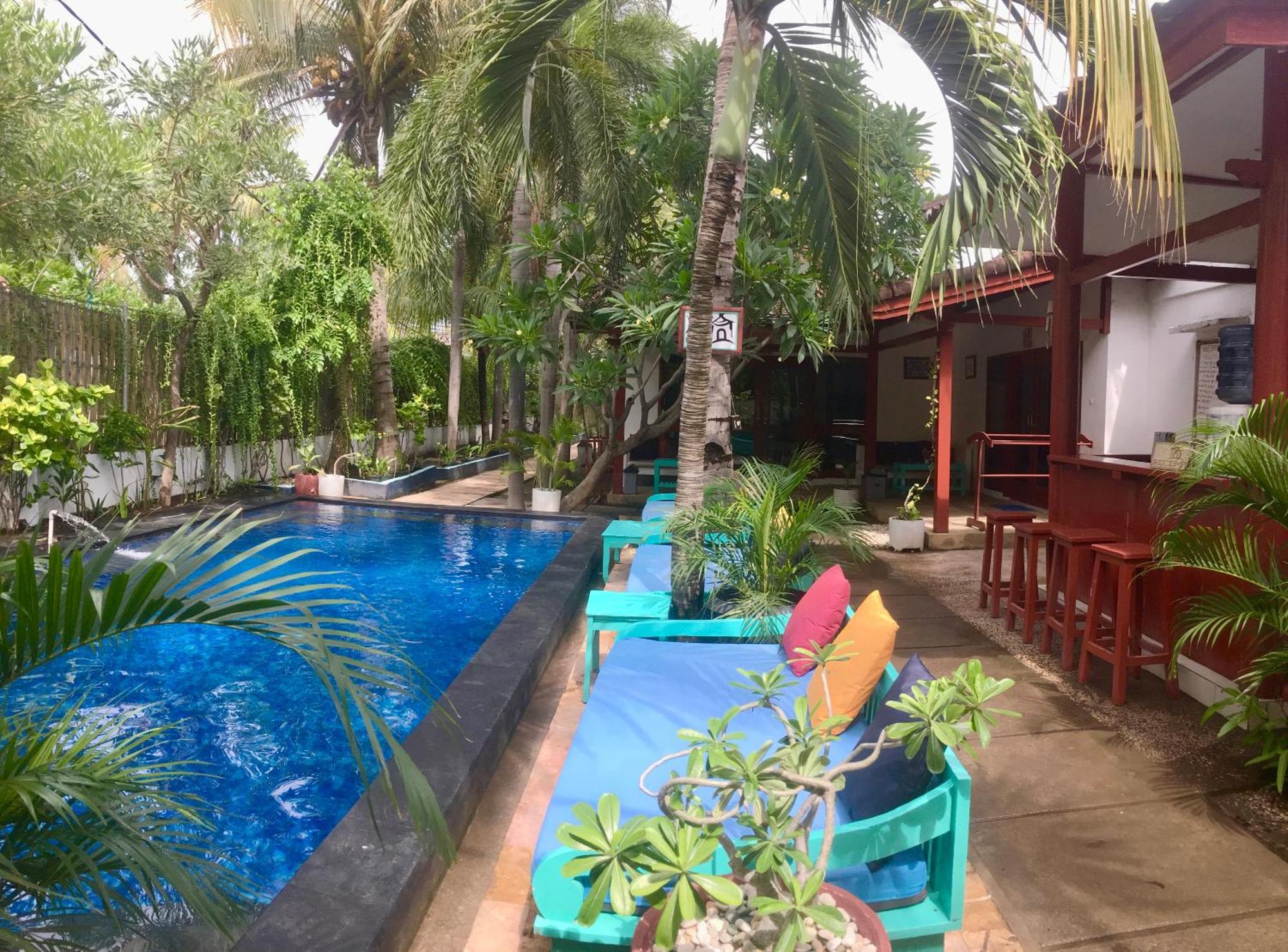 Aaliku Bungalows Gili Trawangan Bagian luar foto
